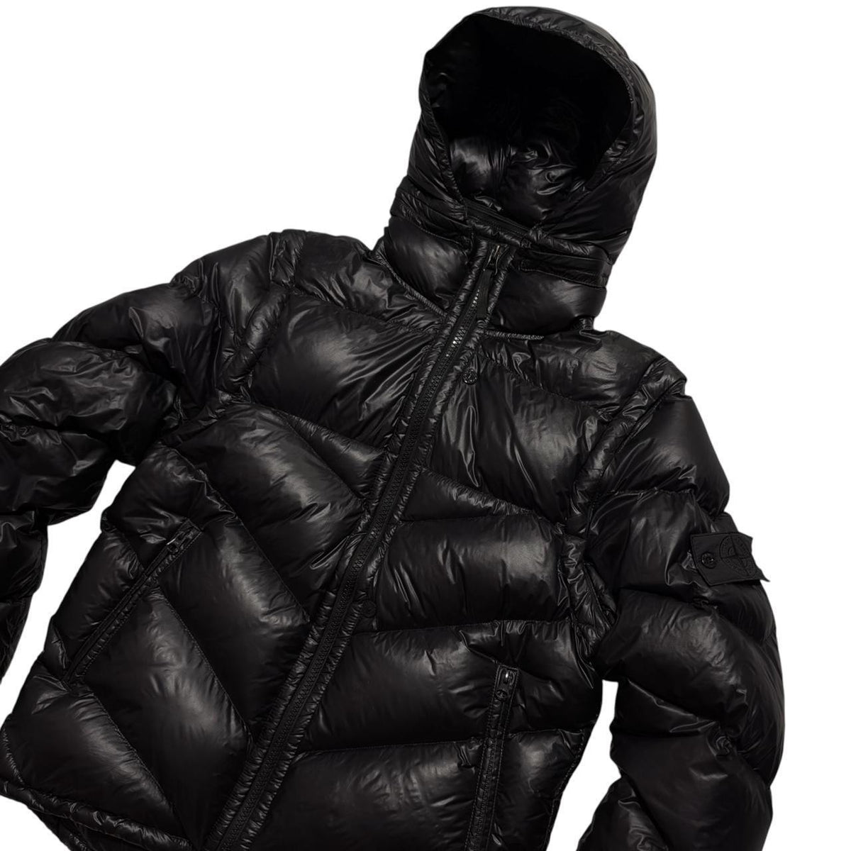 Stone Island Shadow Project Pertex Down Jacket | Medium, Black