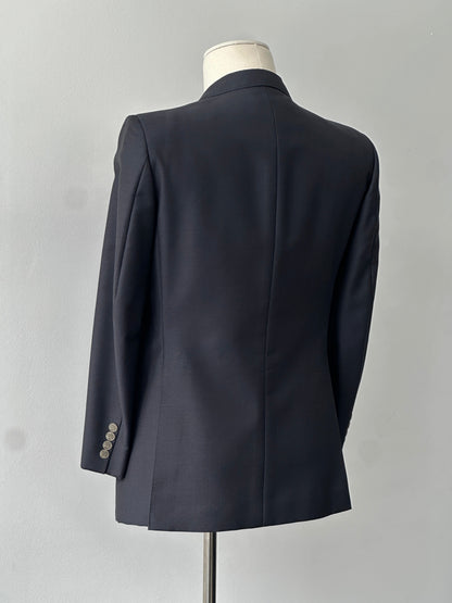 Burberry 1990s Bespoke Button Double Breasted Blazer - S