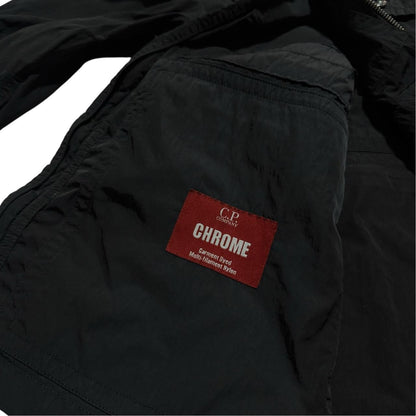 CP Company Chrome Multipocket Goggle Jacket | XXL, Black