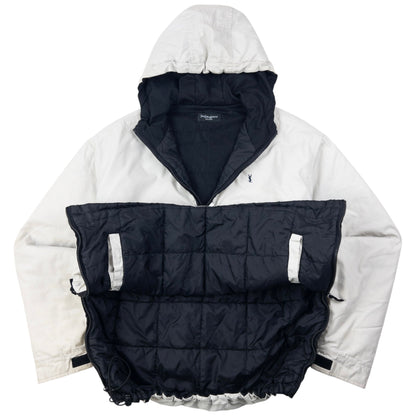 Vintage YSL Yves Saint Laurent Q Zip Padded Jacket Size M