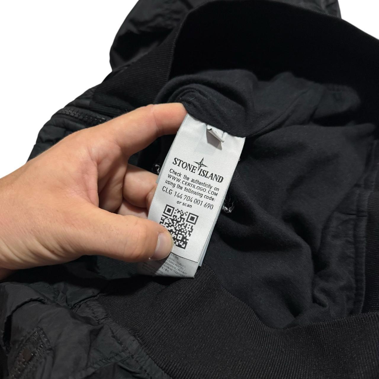 Stone Island Crinkle Reps Jacket | Small, Black