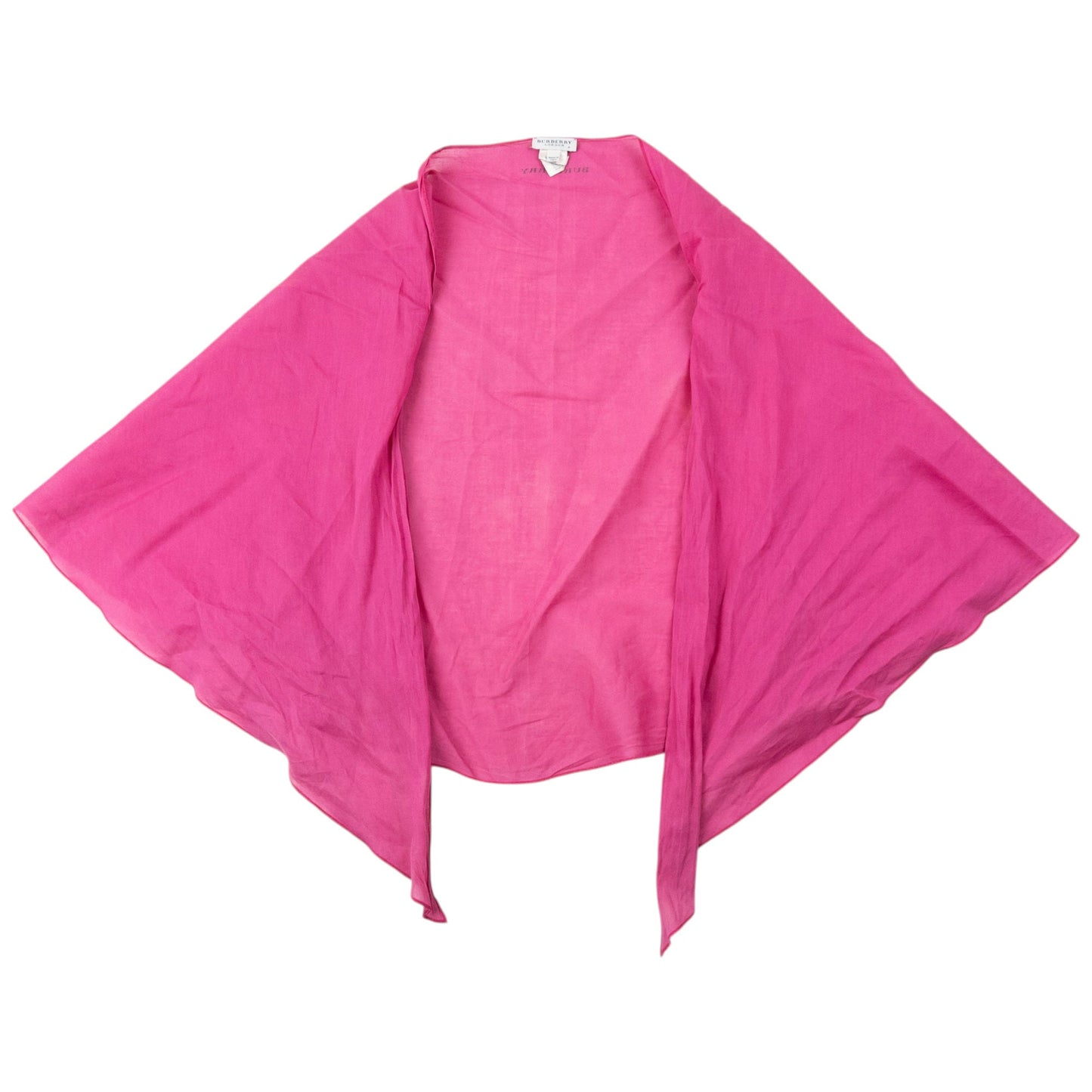Vintage 2000s Burberry Sarong Wrap Skirt Womens Size M | Medium, Pink