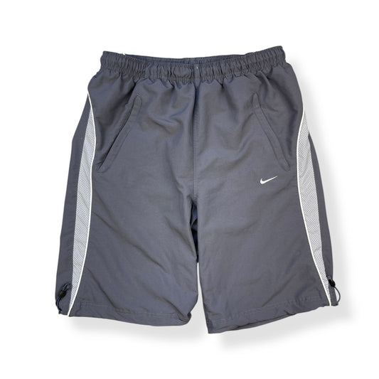 2000's Nike Mesh Panelled Shorts (L) | Default Title, Grey
