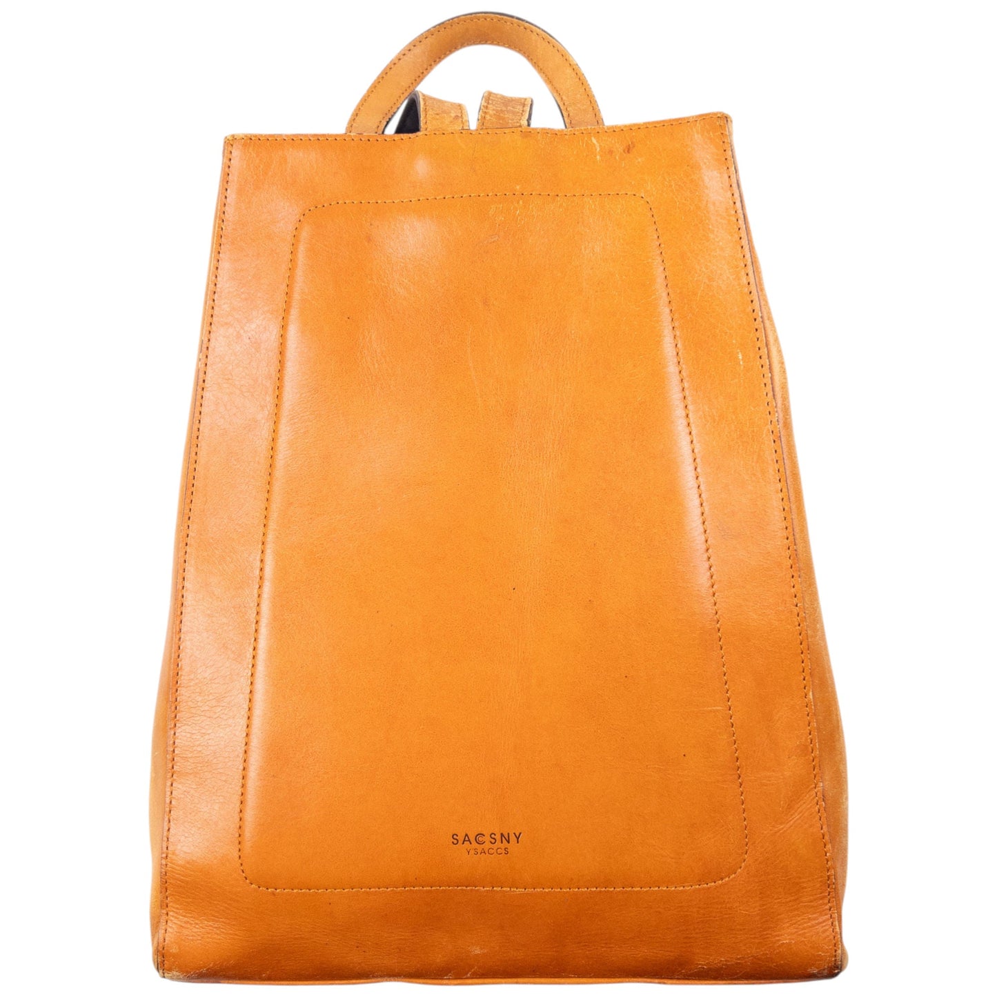 Vintage 2000s Y'Saccs By Yohji Yamamoto Leather Backpack