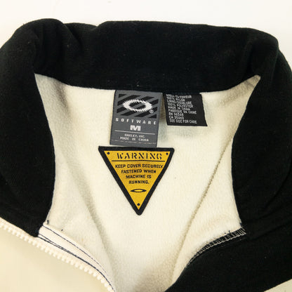 Vintage 2000s Oakley Zip Up Fleece Gilet Size M | Medium, Cream