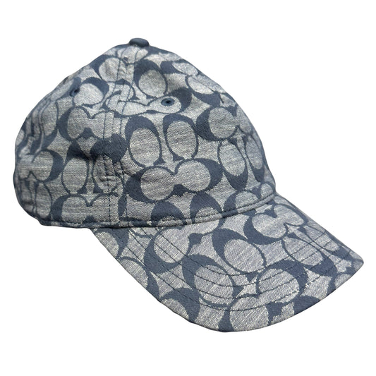 Coach Monogram Cap In Navy (OS) | O/S, Navy