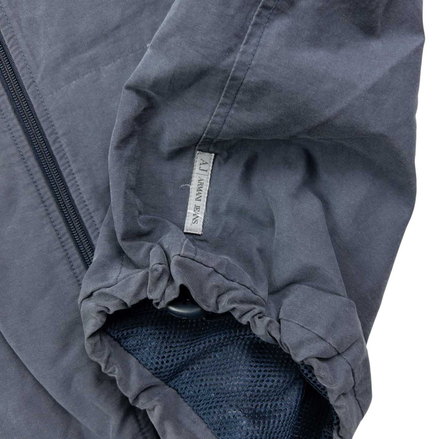 Vintage Armani Jeans Zip Up Jacket Size L