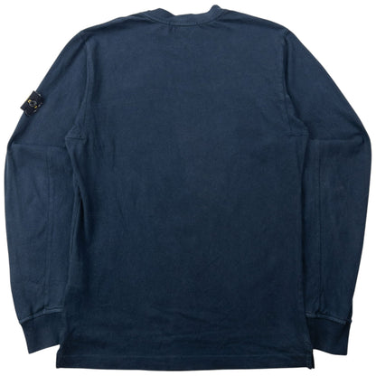 Stone Island Long Sleeve T Shirt Size S | Small, Navy