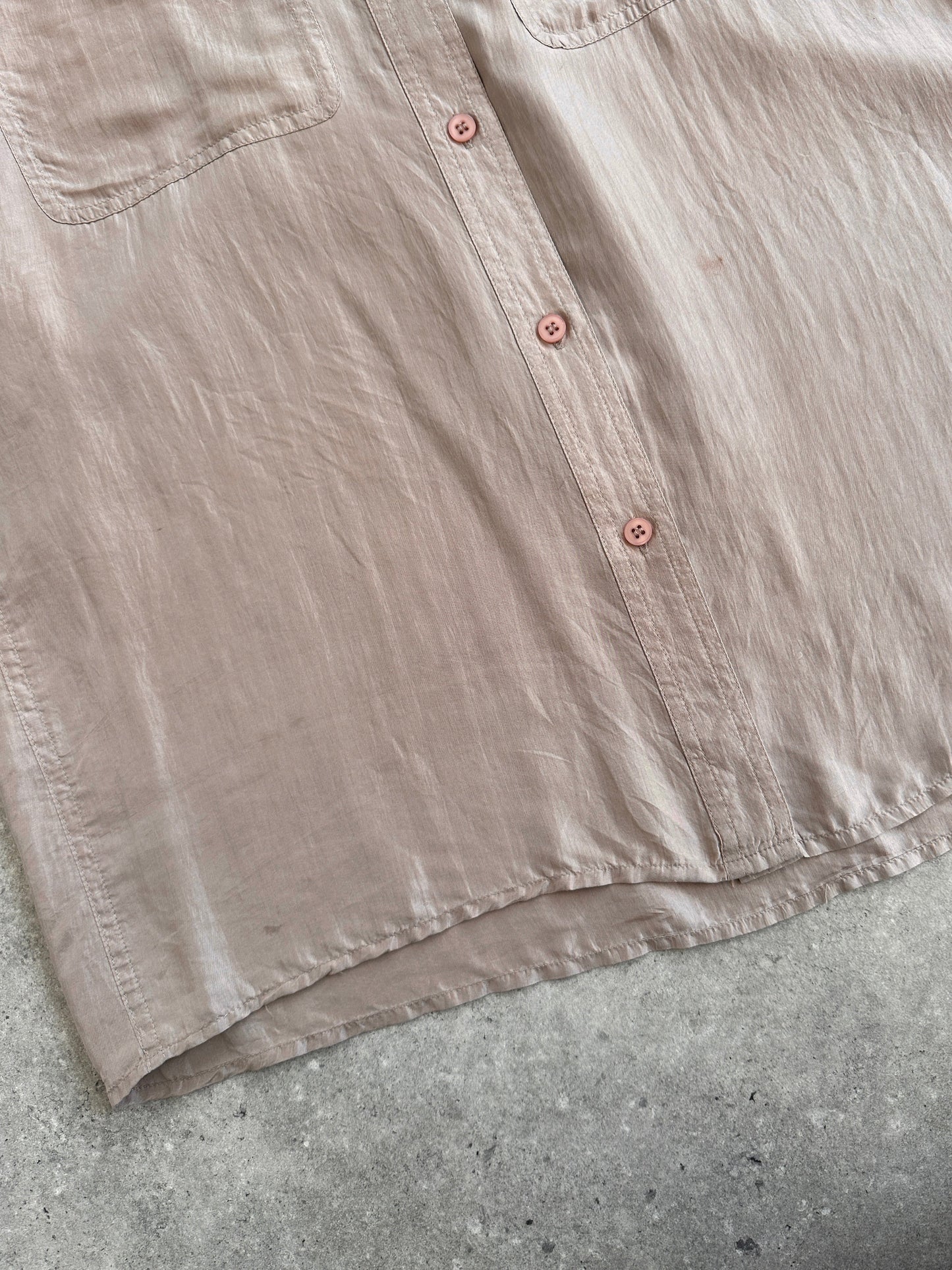 Vintage 1990s Pure Silk Shirt - M/L