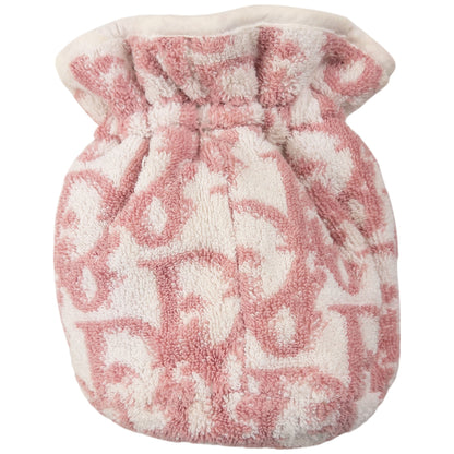 Vintage Dior Monogram Terry Monogram Drawstring Bag