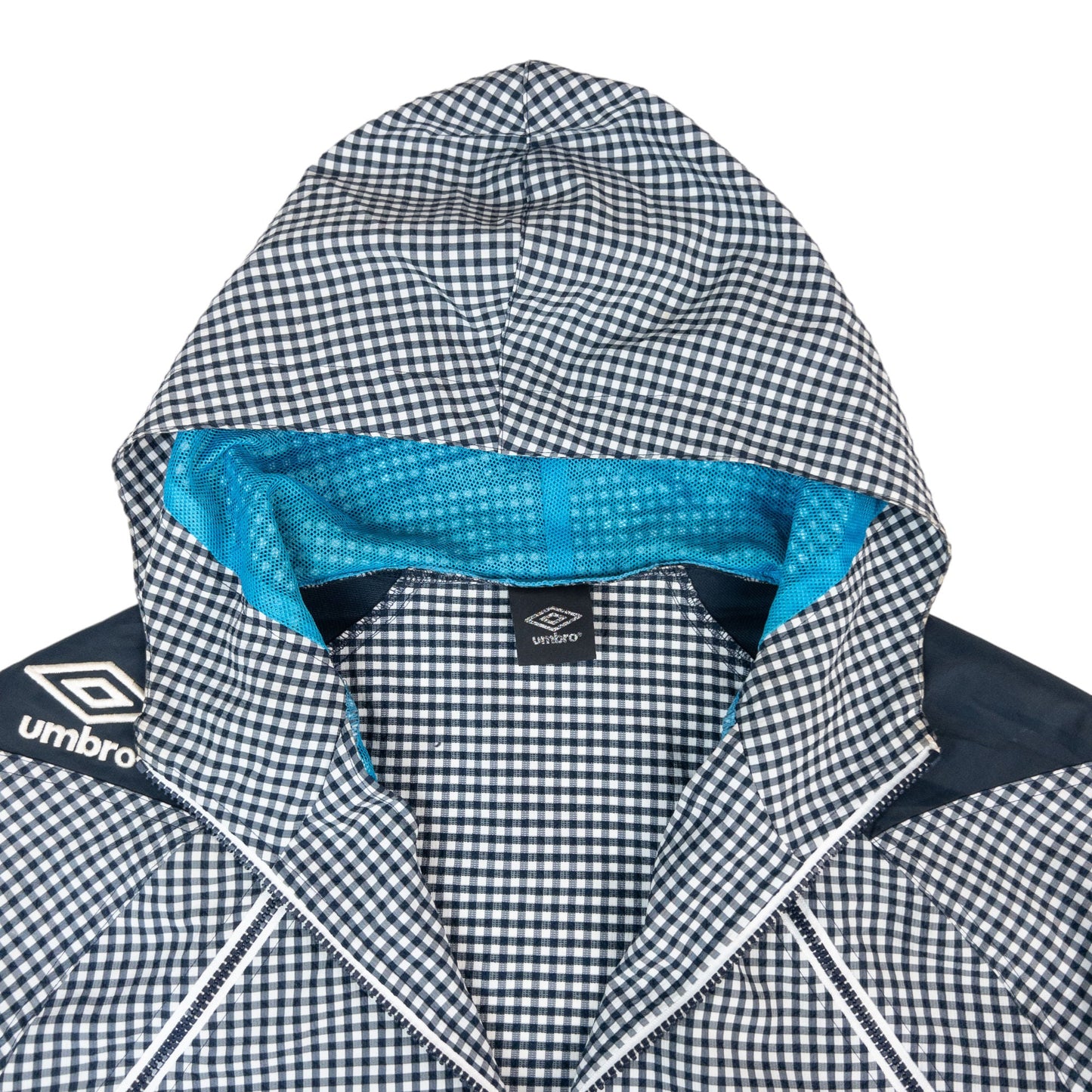 Vintage 2000s Umbro Triple Zip Hooded Jacket Size S | Small, Navy