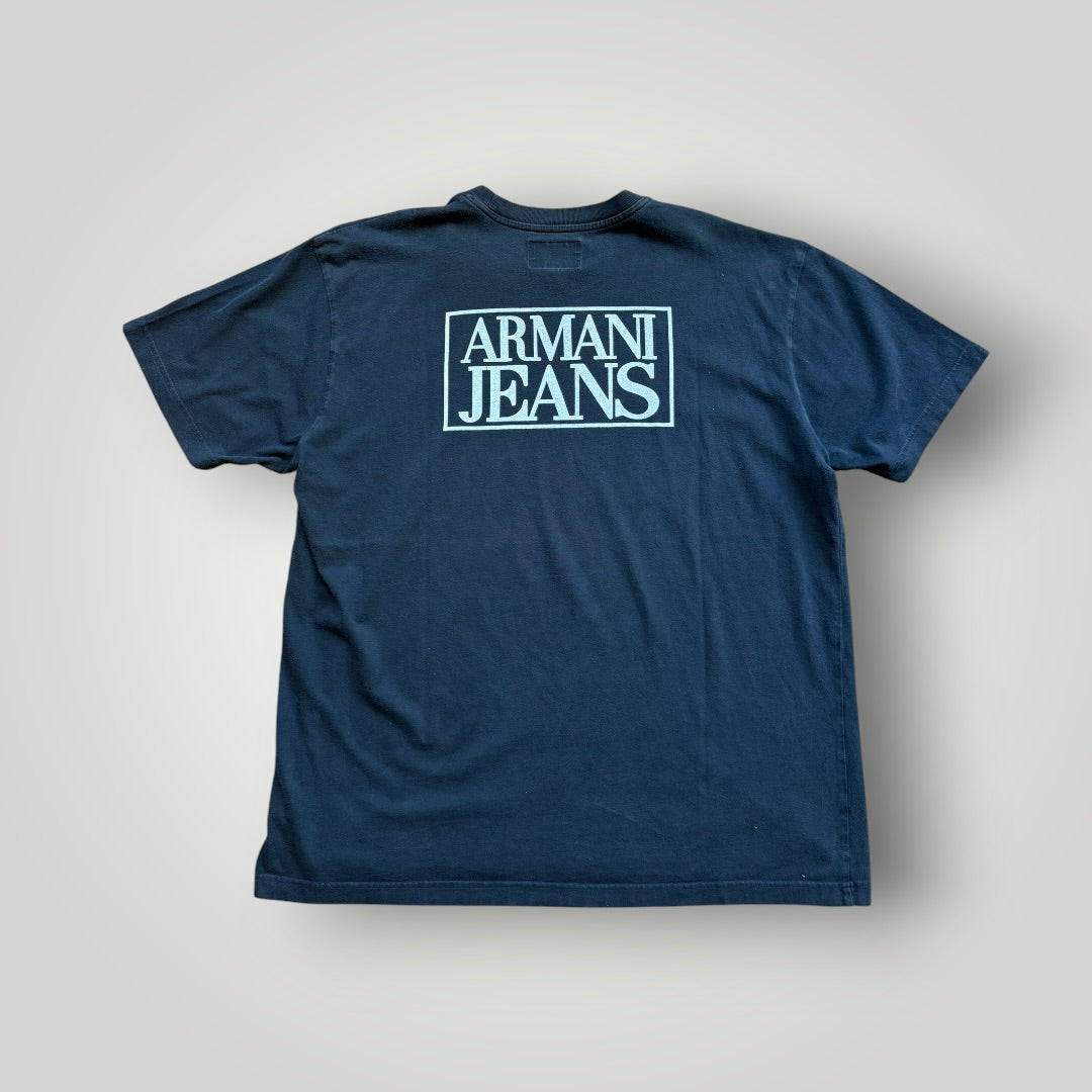 Armani Jeans 90s Cotton T-shirt XL | Default Title, Navy