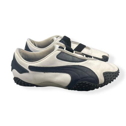 2000's Puma Mostro Leather White/Navy (UK8) | Default Title, Multicoloured