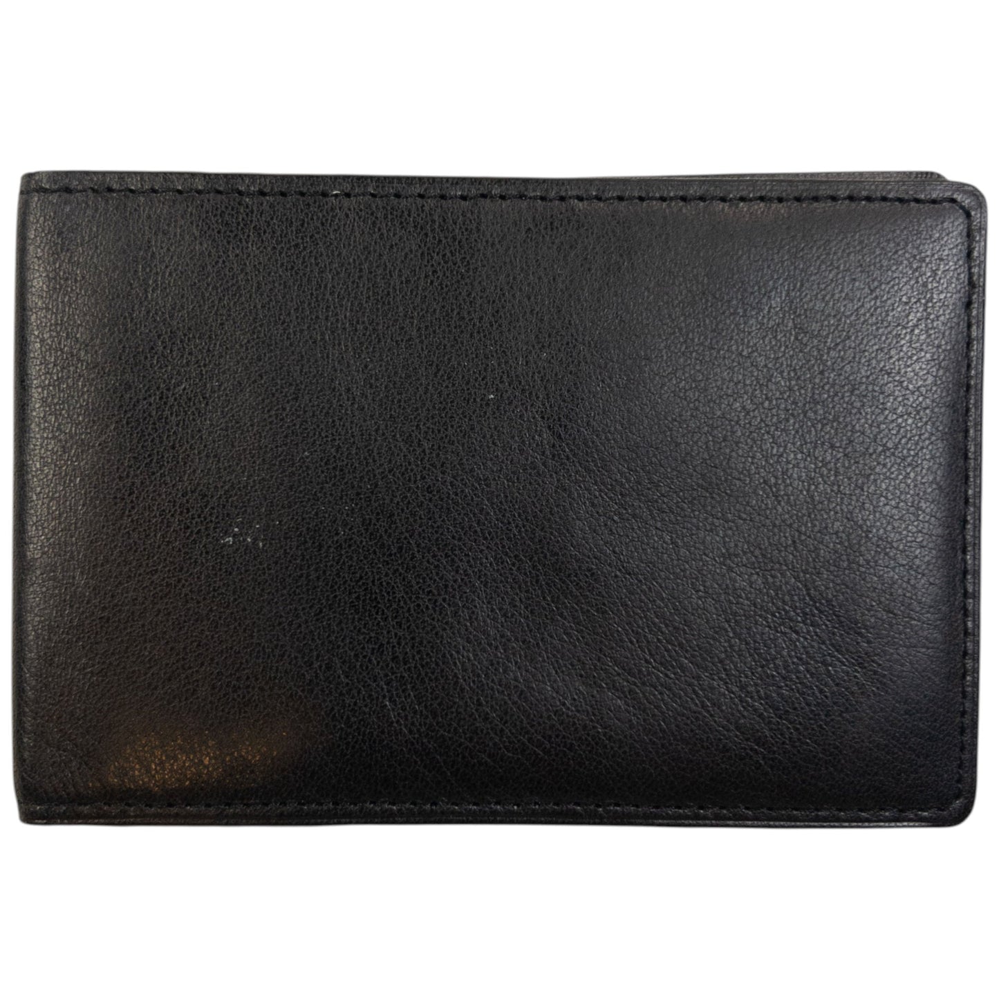Vintage 90s Burberry Leather Card Holder | O/S, Black