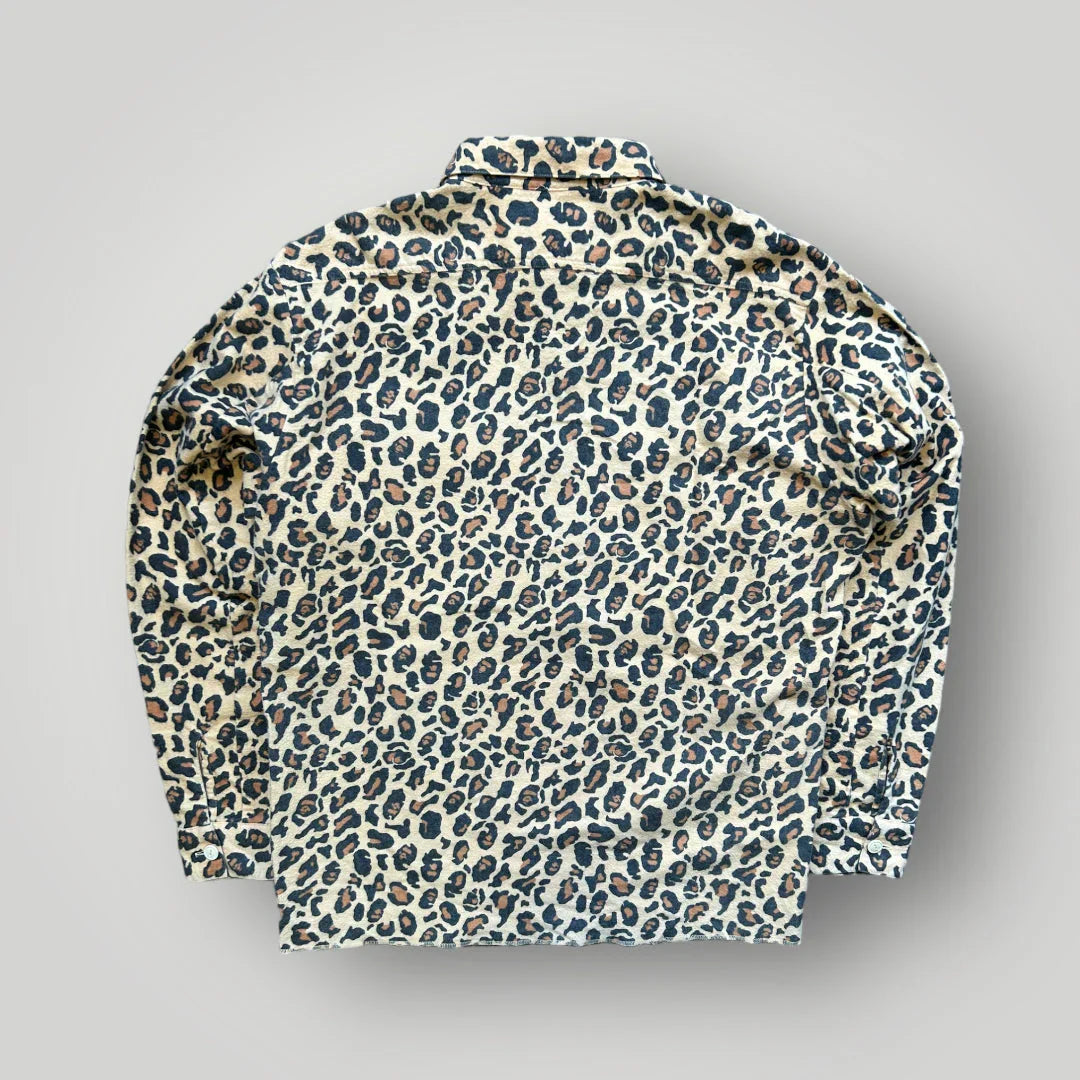 Bape 90’s Leopard Ape Pullover L
