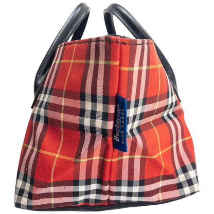 Vintage 2000s Burberry Blue Label Nova Check Handbag | O/S, Multicoloured