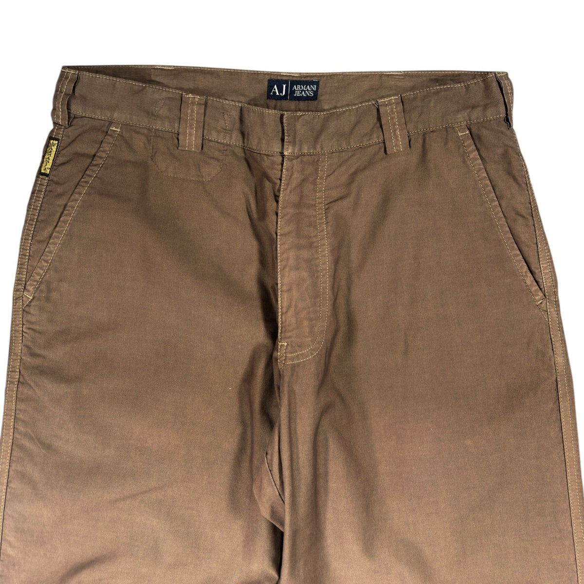 Armani Jeans 00’s Brown Utility Trousers W34 | W34, Brown