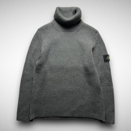 Stone Island Wool Turtleneck Knit (2000s)