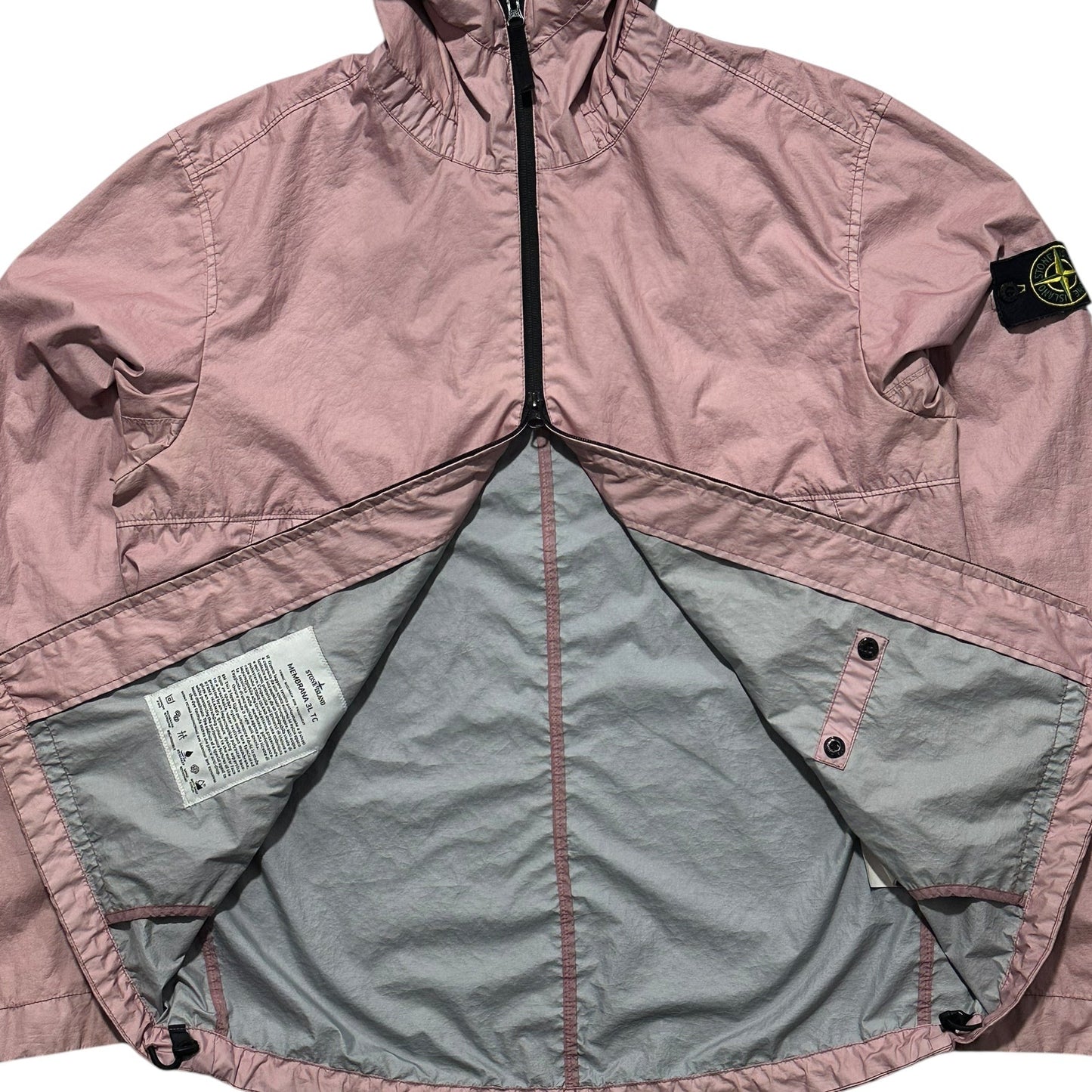 Stone Island Membrana TC Zip Up Windbreaker