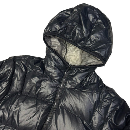 Camp 7 Reversible Puffer Jacket In Grey & Black ( L )