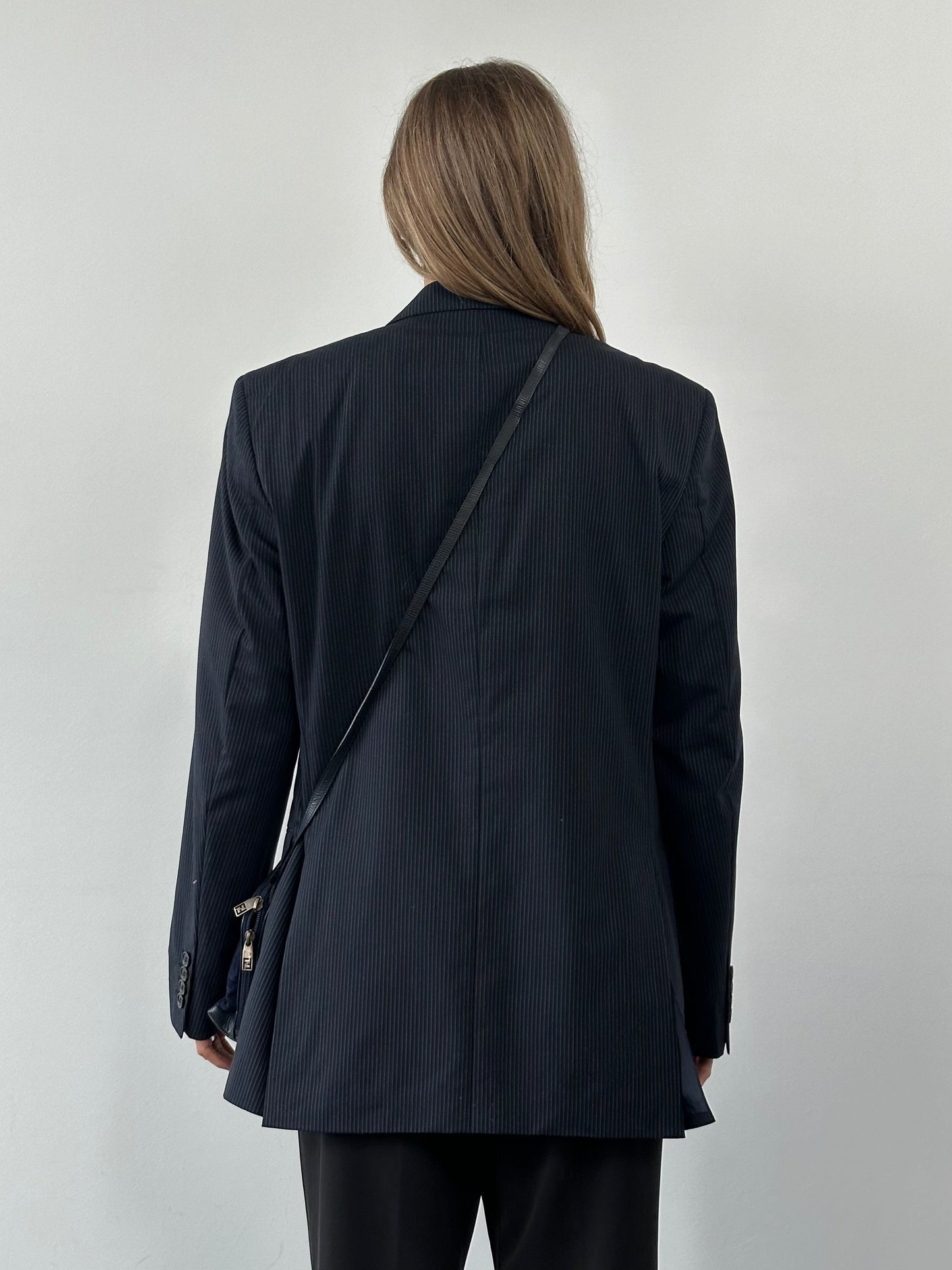 Hugo Boss Stripe Pure Wool Single Breasted Blazer - 40R/XL