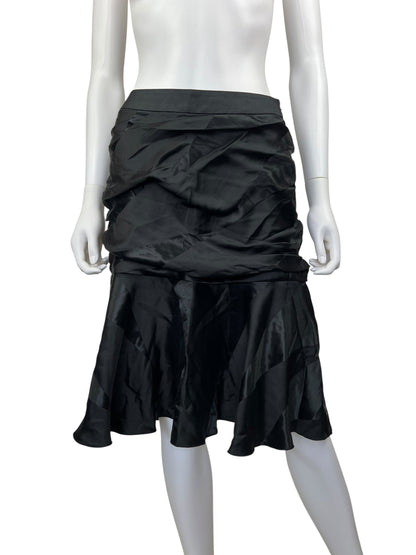 Giorgio Armani silk skirt | Black, Black
