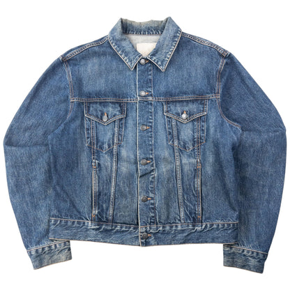 Vintage 2000s Gucci Button Up Denim Jacket Womens Size L | Large, Blue