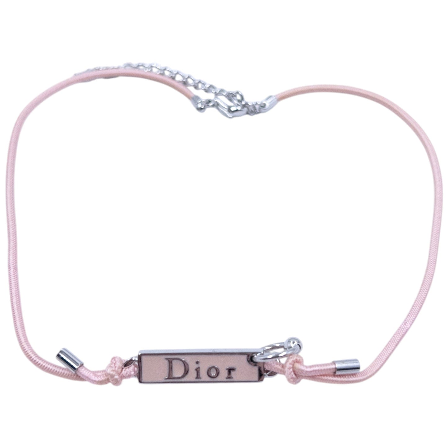 Vintage Dior Elastic Choker Necklace