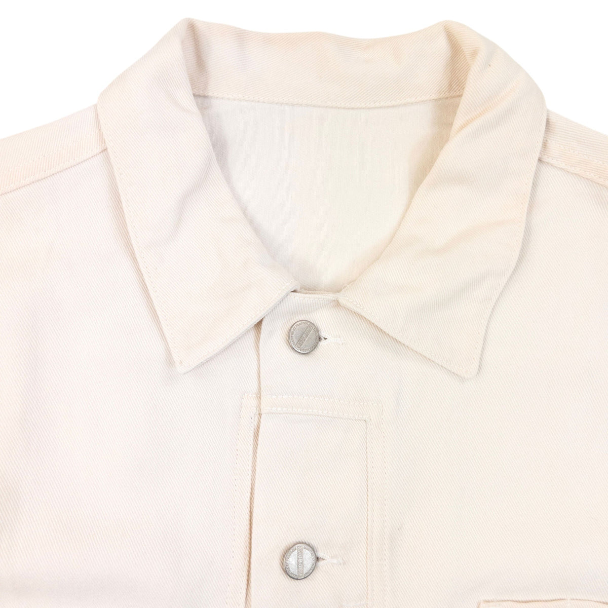 Vintage 2000s Marithe + Francois Girbaud Denim Jacket Size M | Medium, White