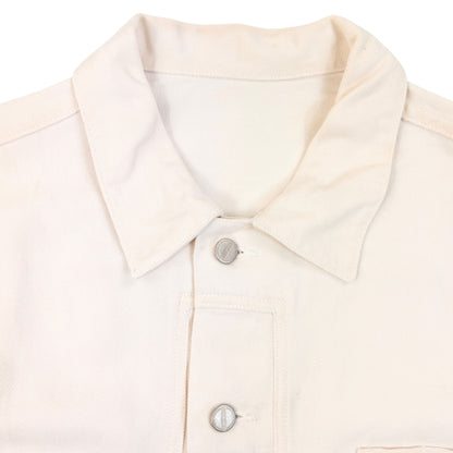 Vintage 2000s Marithe + Francois Girbaud Denim Jacket Size M | Medium, White
