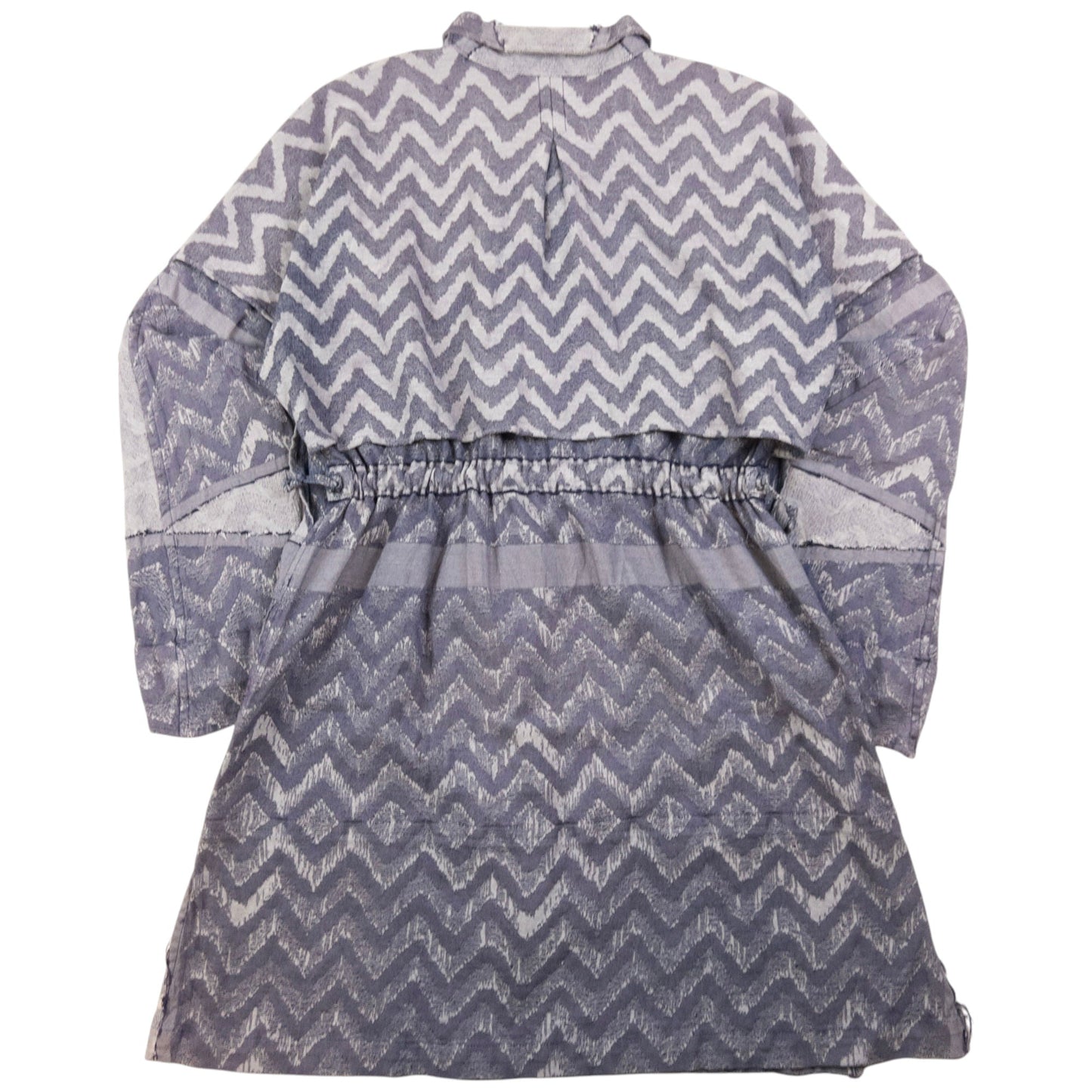 Vintage A-POC By Issey Miyake Zig Zag Button Up Jacket Womens Size L