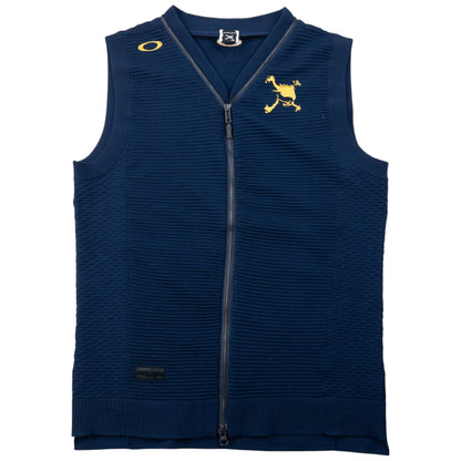 Vintage 2000s Oakley Full Zip Ribbed Gilet Size S