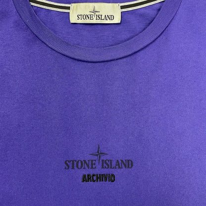 Stone Island 40th Anni Archivio T-Shirt, Size Medium | Medium, Purple