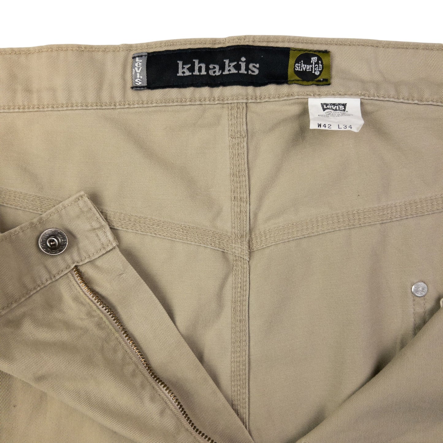 Vintage Levi's SIlver Tab Carpenter Trousers Size W42