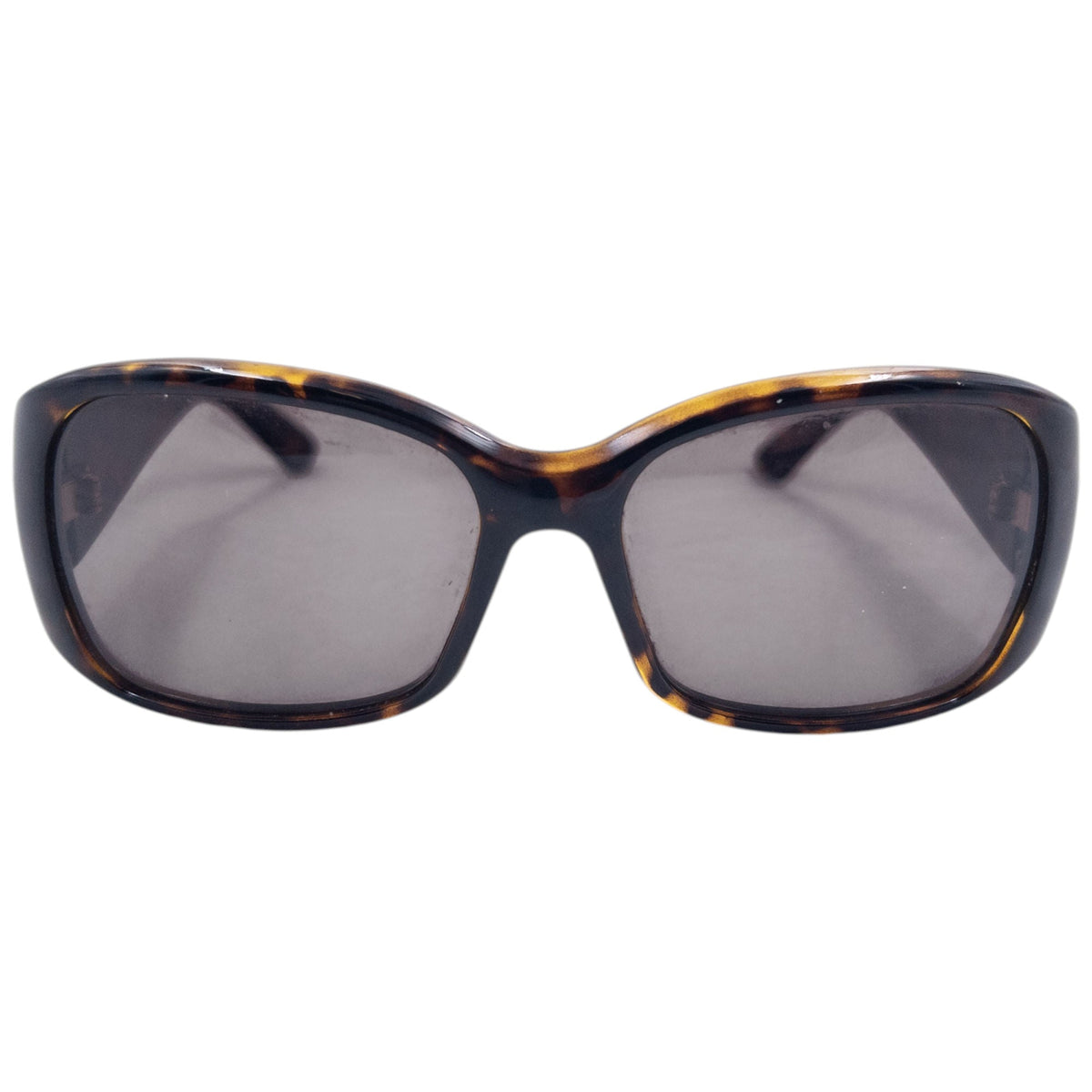 Vintage 2000s Gucci Tortoise Shell Crest Sunglasses | O/S, Brown