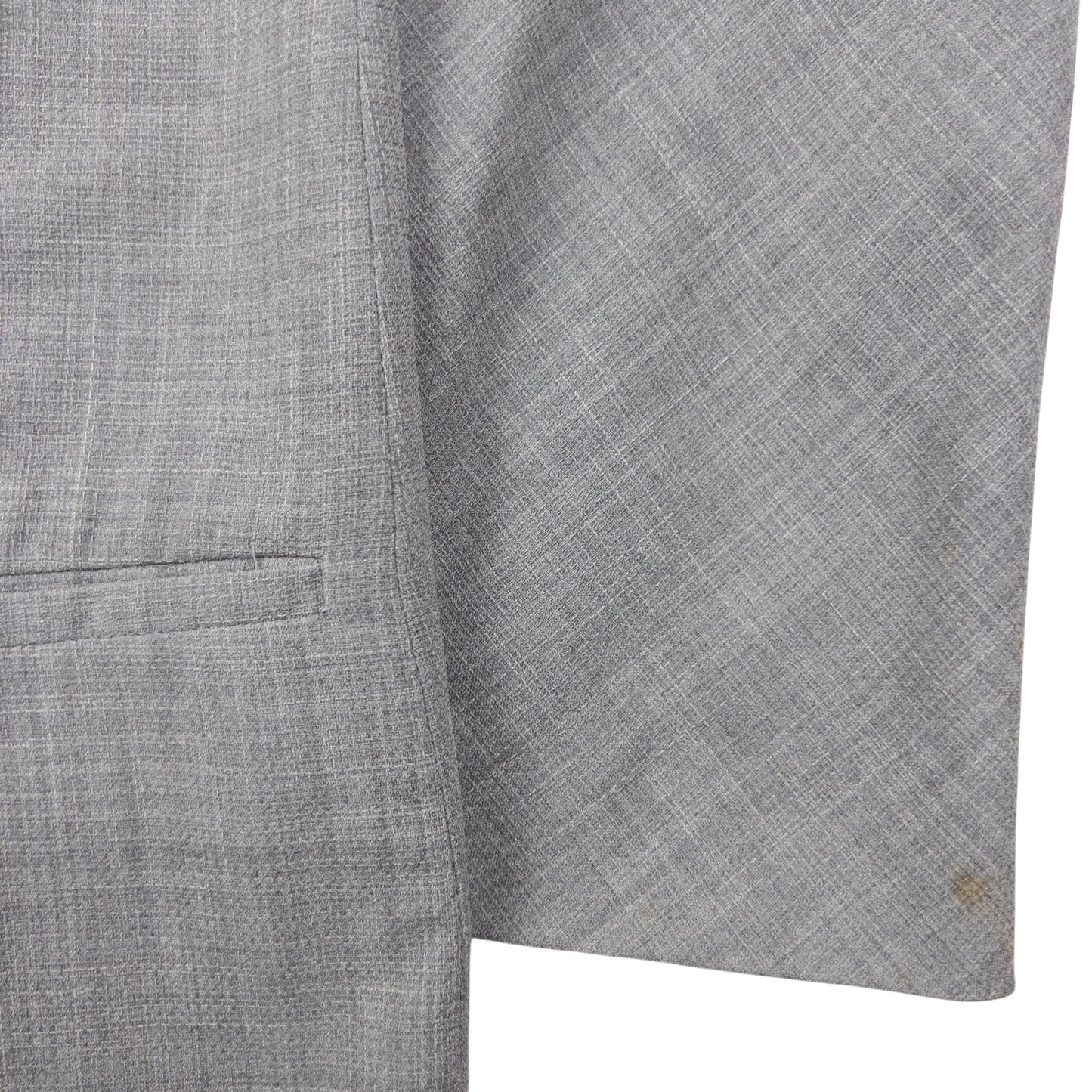 Vintage 90s Issey Miyake PERMANENTE Blazer Jacket Size M | Medium, Grey