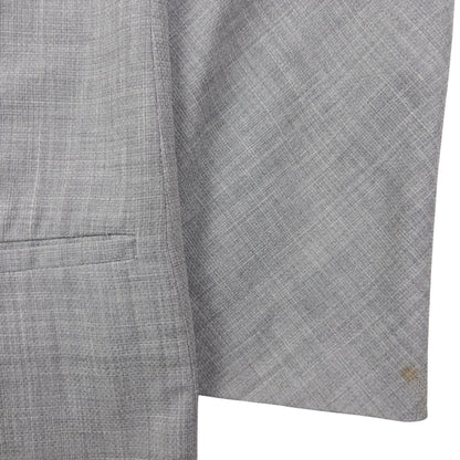 Vintage 90s Issey Miyake PERMANENTE Blazer Jacket Size M | Medium, Grey