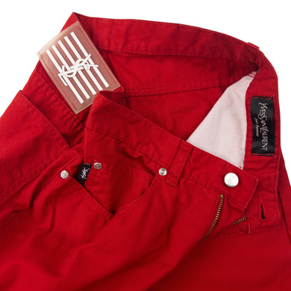 Vintage YSL Yves Saint Laurent Chino Trousers Size W31