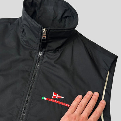Prada Luna Rossa 00’s Goretex Padded Sailing Gilet Jacket - IT54 | Default Title, Black