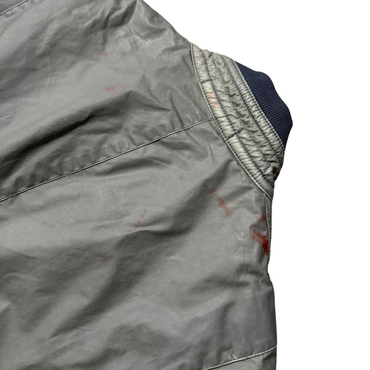 Stone Island Mussola Gommata Jacket | Medium, Red