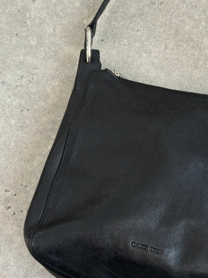 Vintage 1990s Leather Shoulder Bag