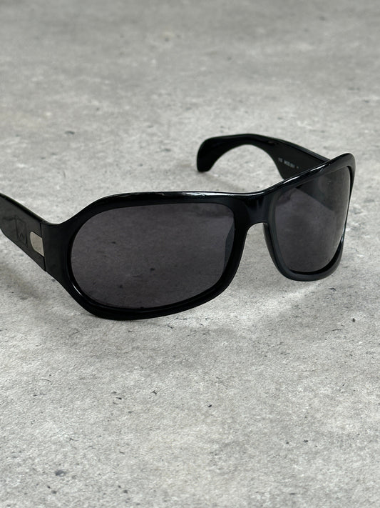 Vintage 2000s Oversized Shield Sunglasses