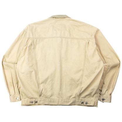 Vintage 2000s Diesel Industry Button Up Jacket Size XXL | XXL, Beige