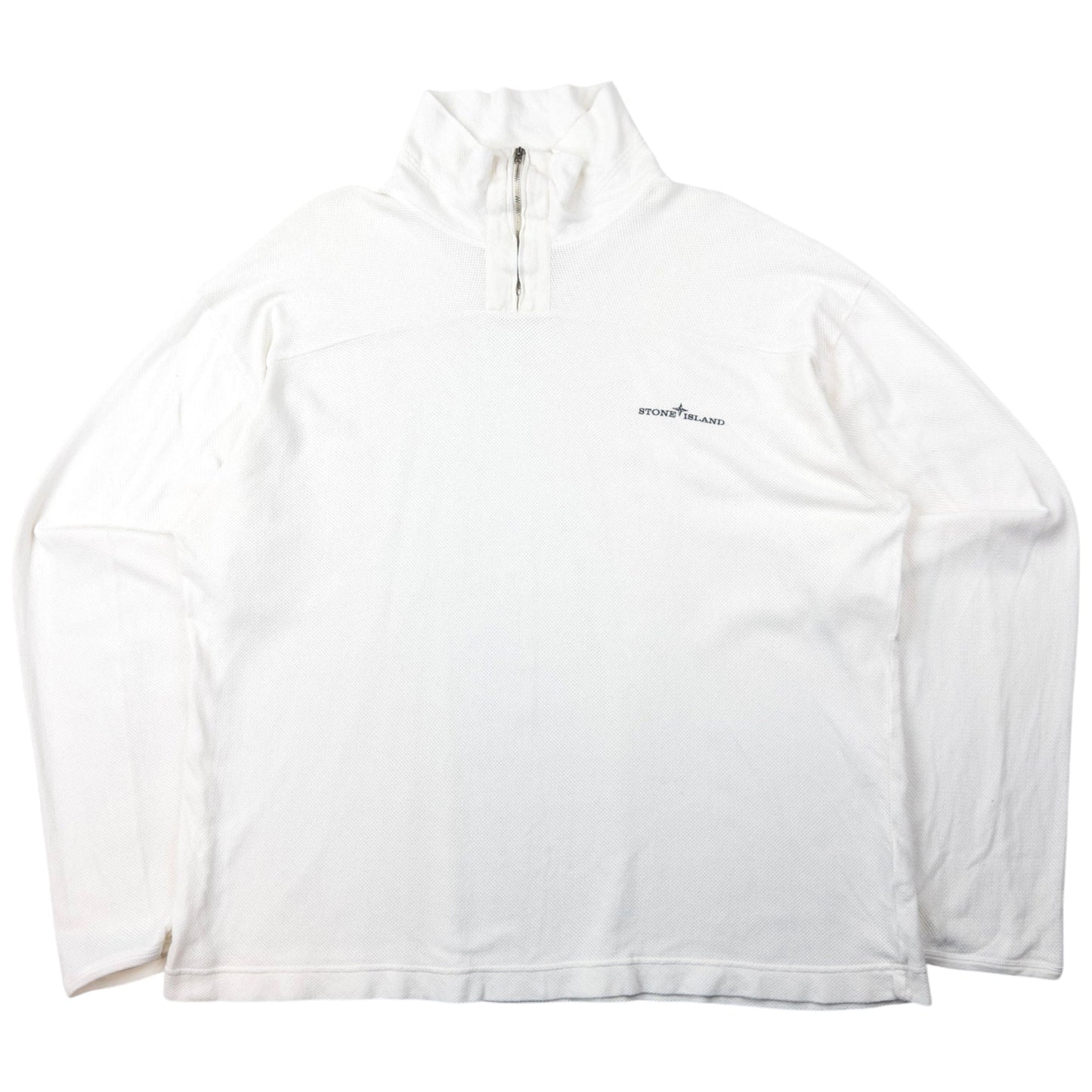 Vintage Stone Island Q Zip Jumper Size L