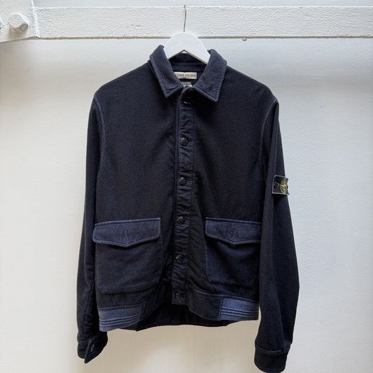 90’s Stone Island Wool Jacket (M) | Medium, Green