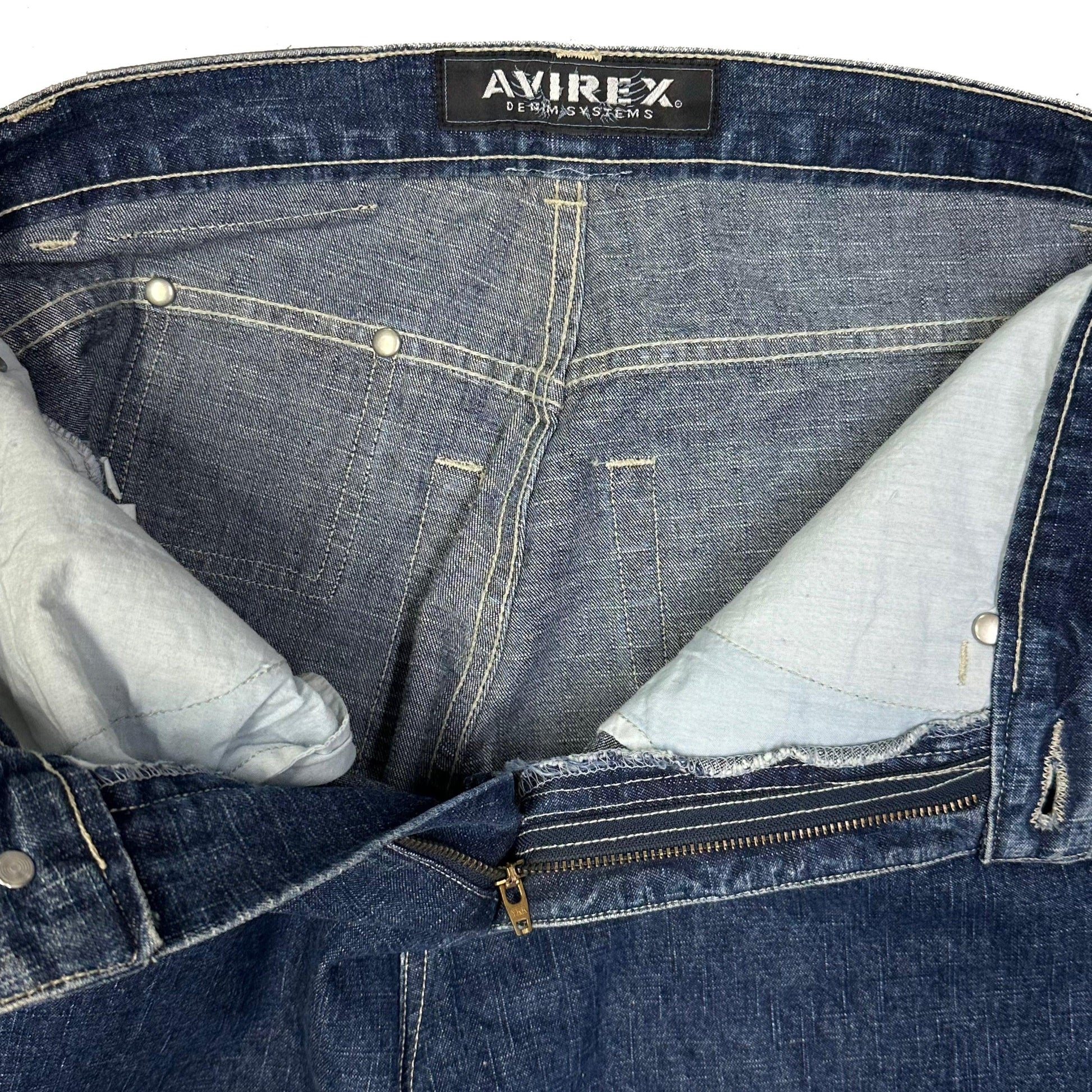 Avirex Jeans In Navy ( W32 ) - Known Source