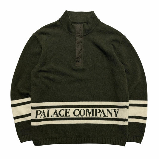 CP Company Palace Zip Up Pullover | XL, Olive