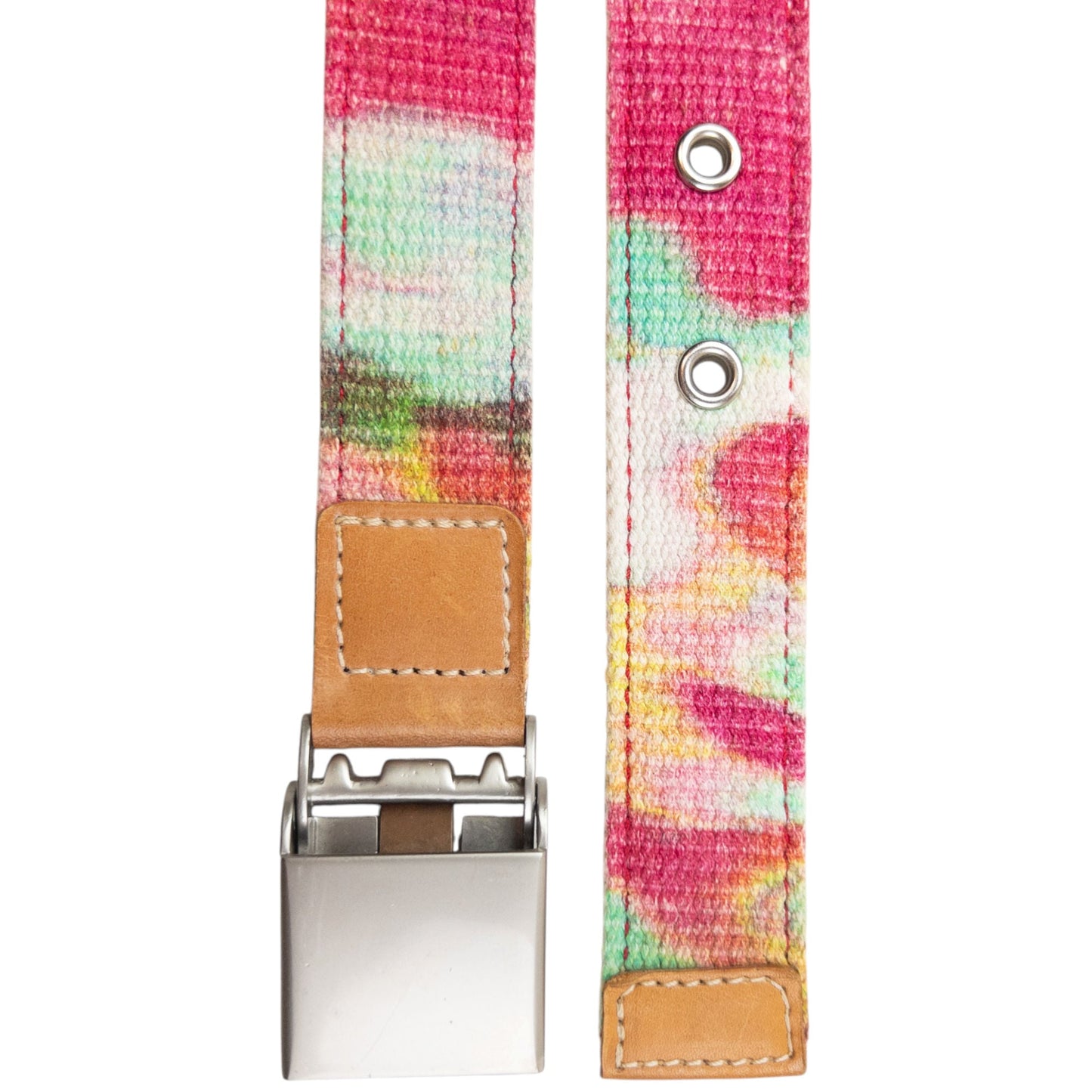 Vintage 90s Issey Miyake Pattern Belt Size M | O/S, Multi