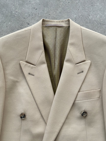 Vintage Wool Double Breasted Blazer - 40R/L