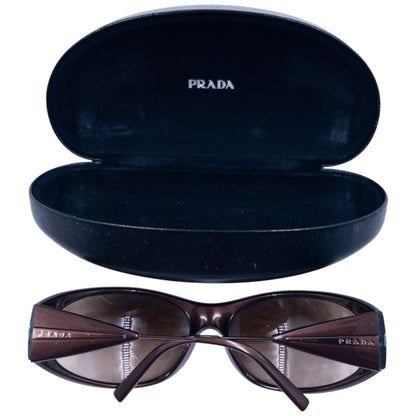 Vintage 2000s Prada Sunglasses | O/S, Brown